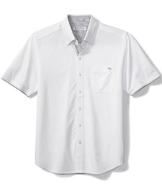 Tommy Bahama San Lucio Lotus Happy Hour Short Sleeve Woven Shirt Product Image