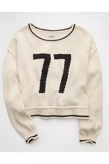 AE Boatneck Graphic Sweater Women's Product Image