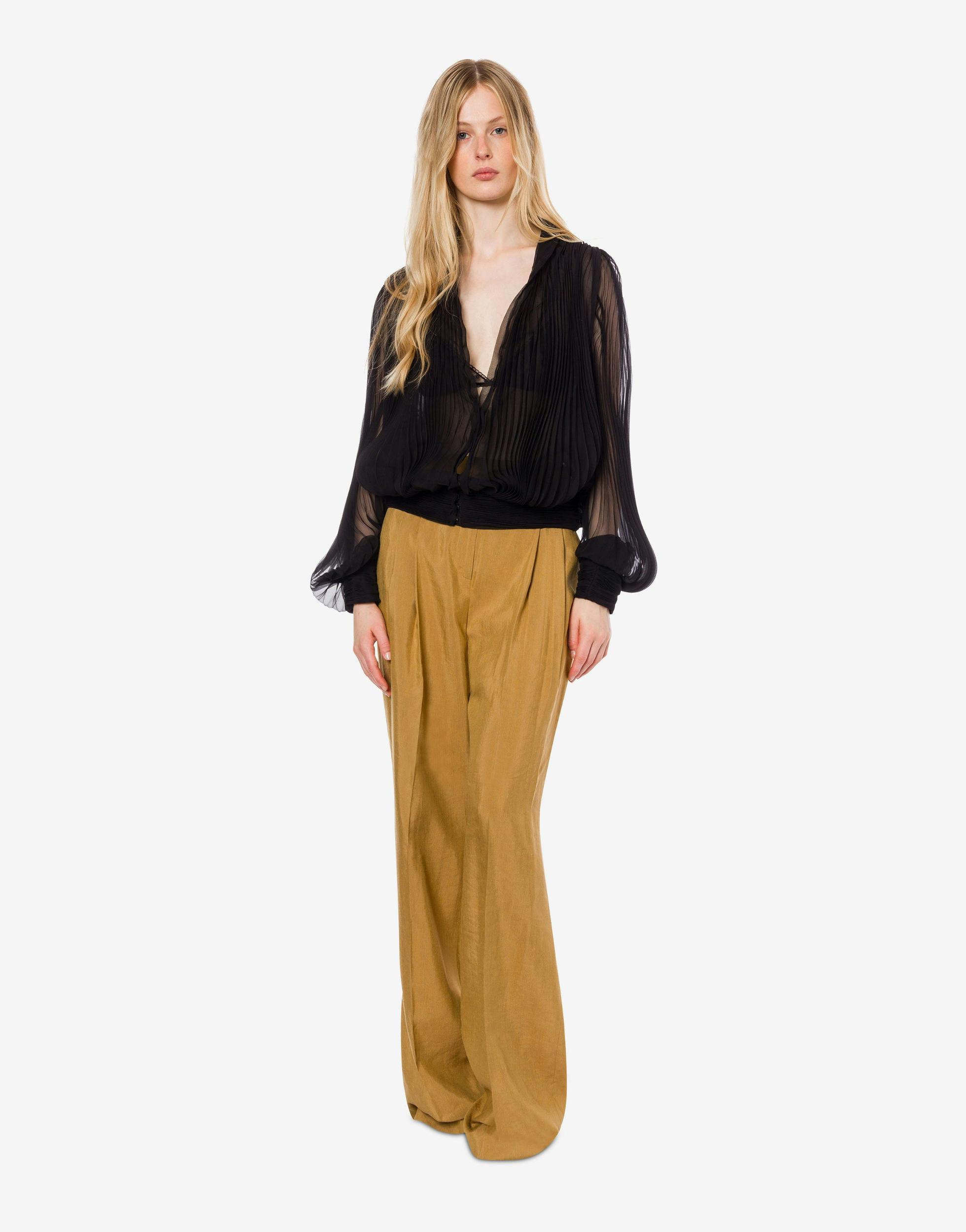 Organic organic chiffon blouse Product Image