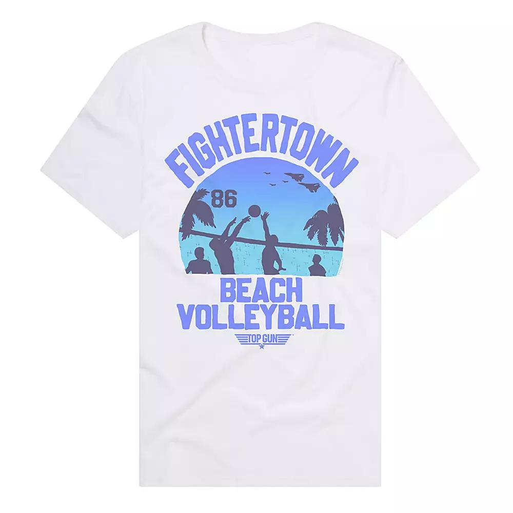 Men's Top Gun Fightertown Beach Volleyball Graphic Tee,  Product Image