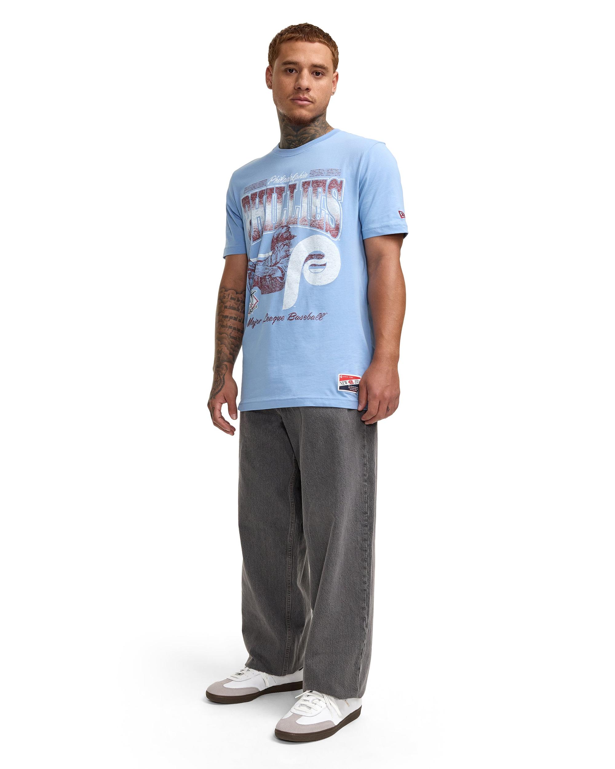 New York Rangers Throwback Distress T-Shirt Male Product Image