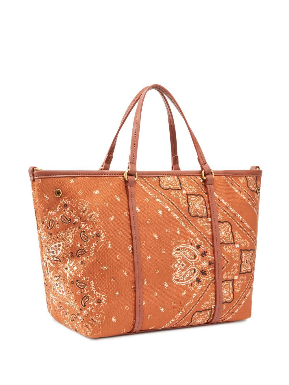 bandana-print tote bag Product Image