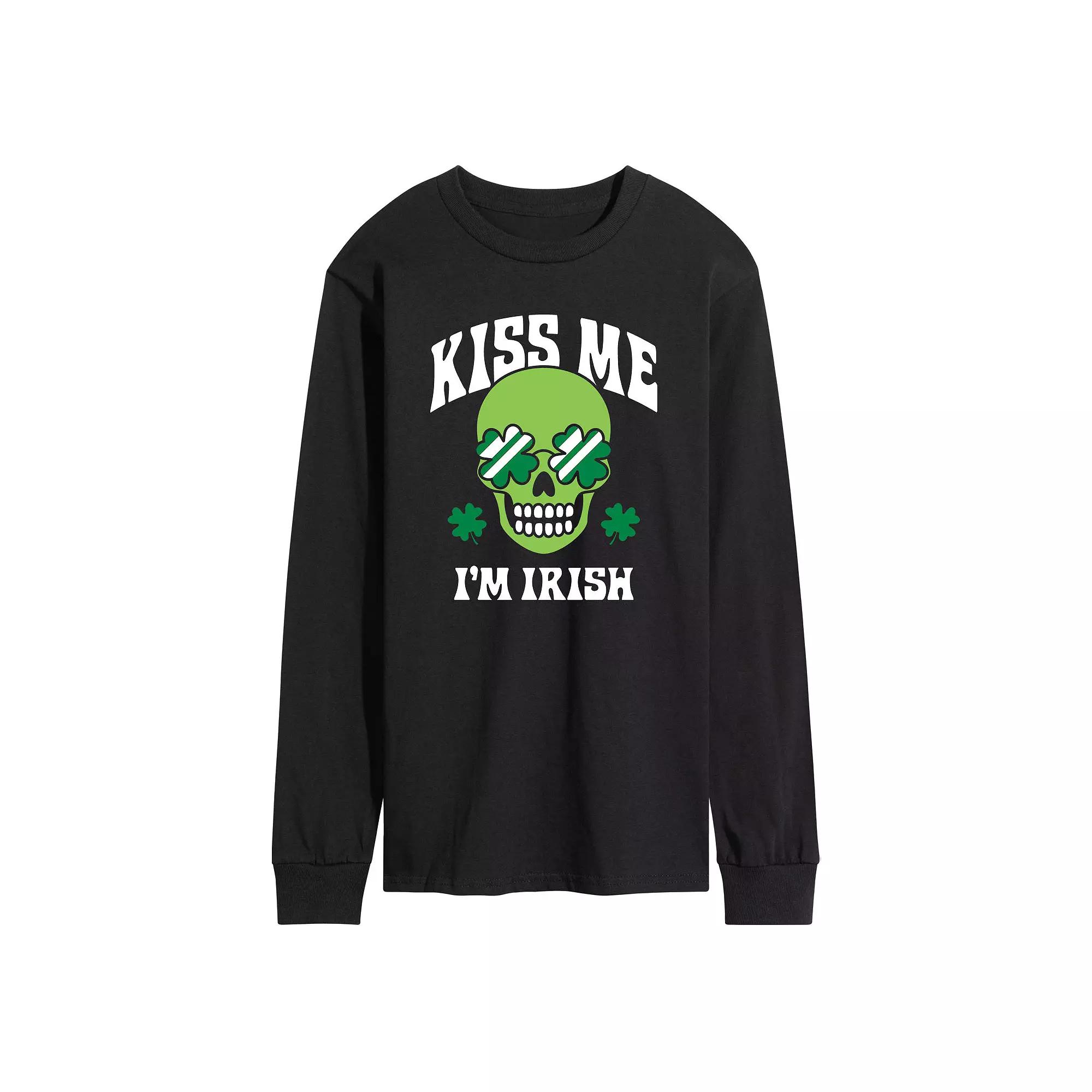 Disney's Men's Grid Of Assorted Cats Long Sleeve Graphic Tee,  Product Image