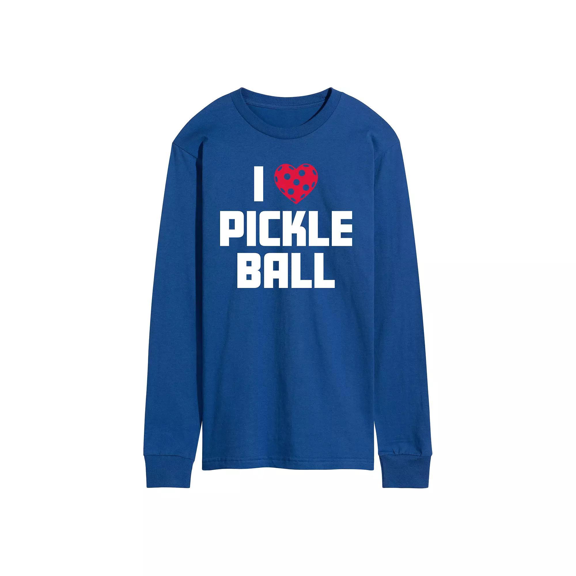 Men's I Love Pickleball Tee,  Product Image