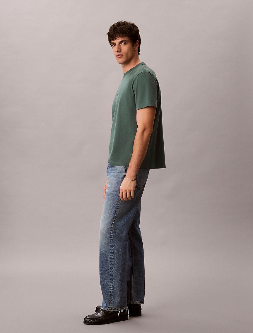Acid Wash Monologo Tee Product Image