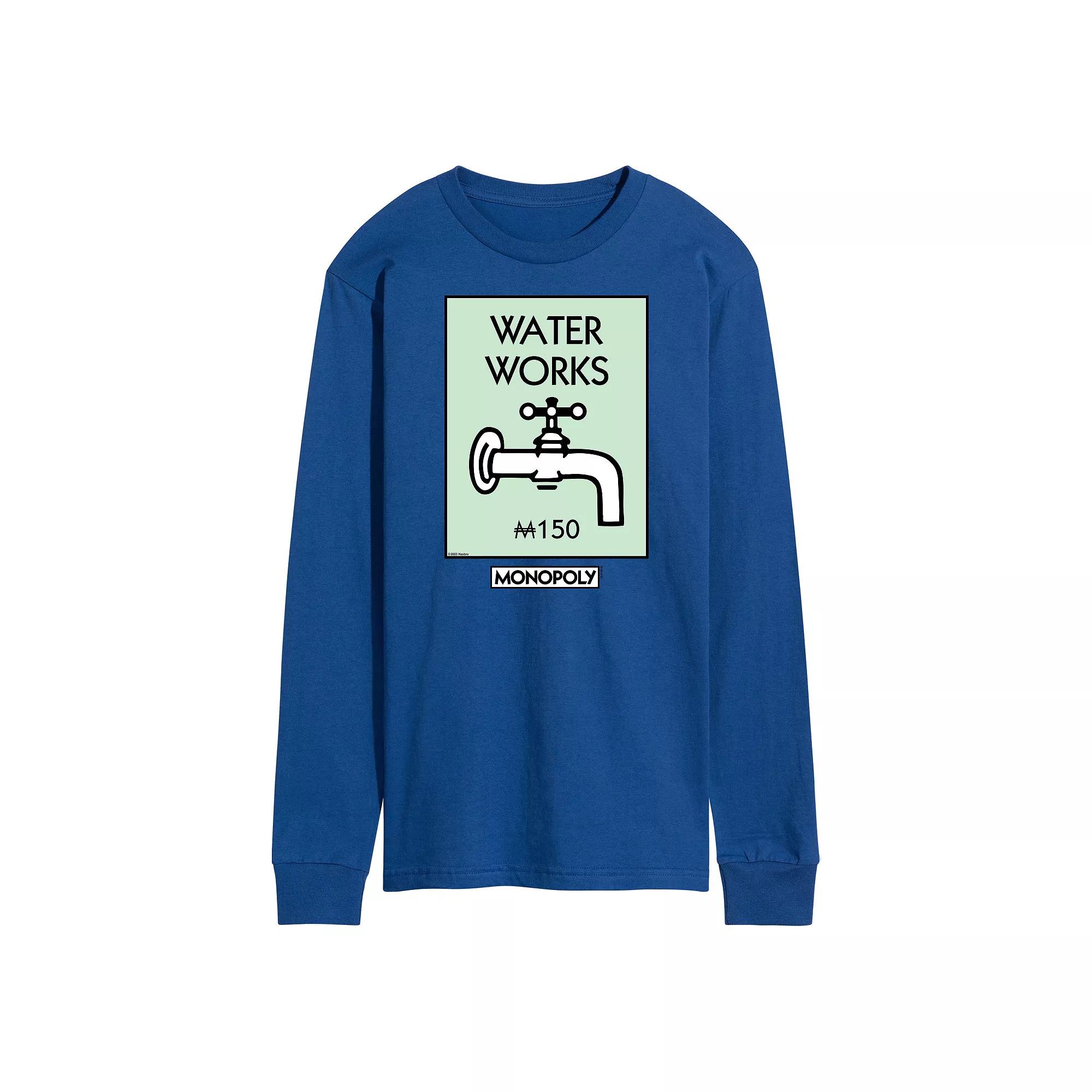 Men's Monopoly Waterworks Long Sleeve Graphic Tee,  Product Image