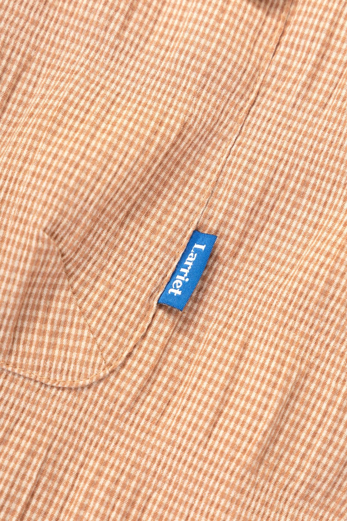 Larriet - Kendalls Short Sleeve Shirt - Clay Plaid Product Image