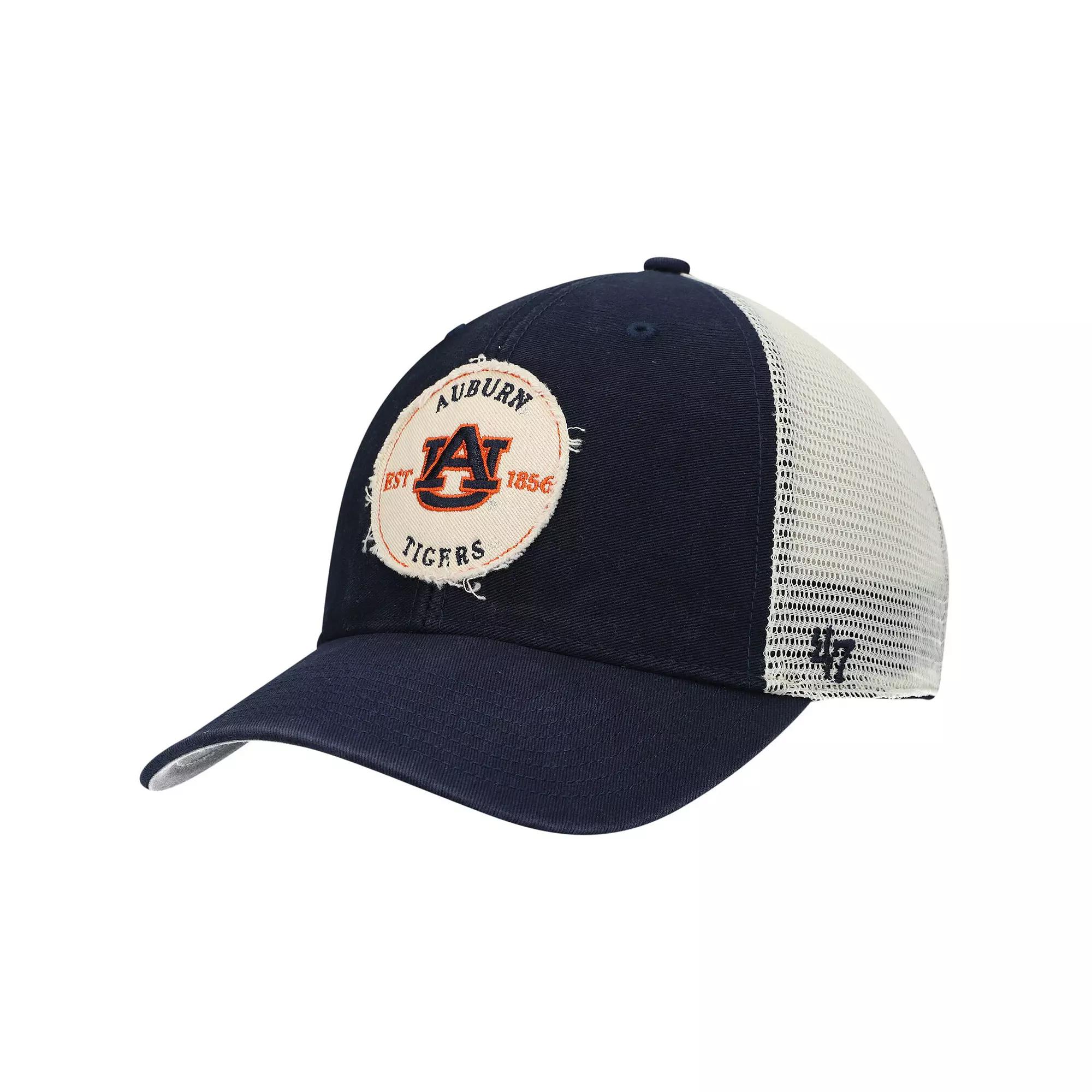 Men's '47 Navy Auburn Tigers Howell MVP Trucker Snapback Hat, Blue Product Image
