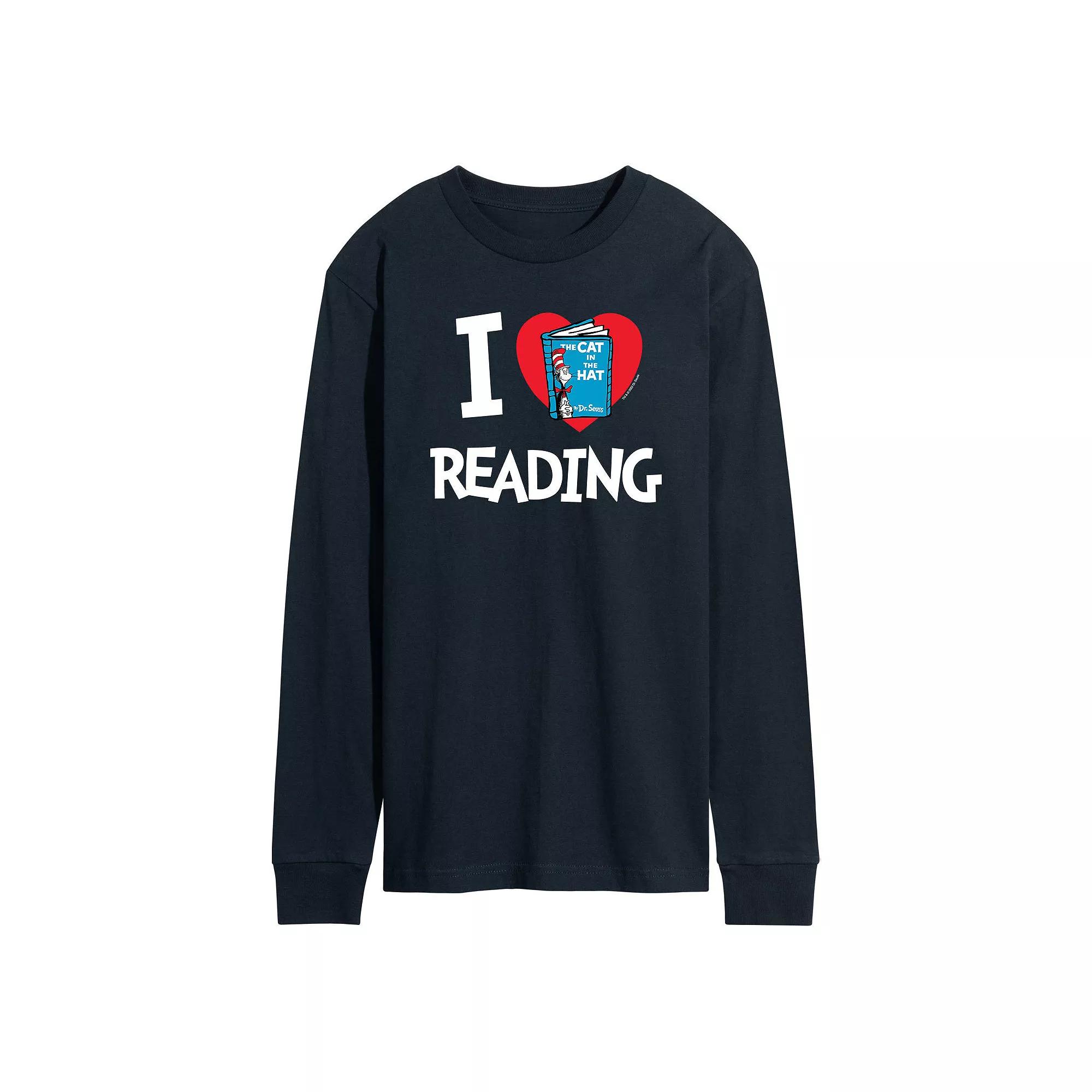 Men's Dr. Seuss I Love Reading Tee,  Product Image