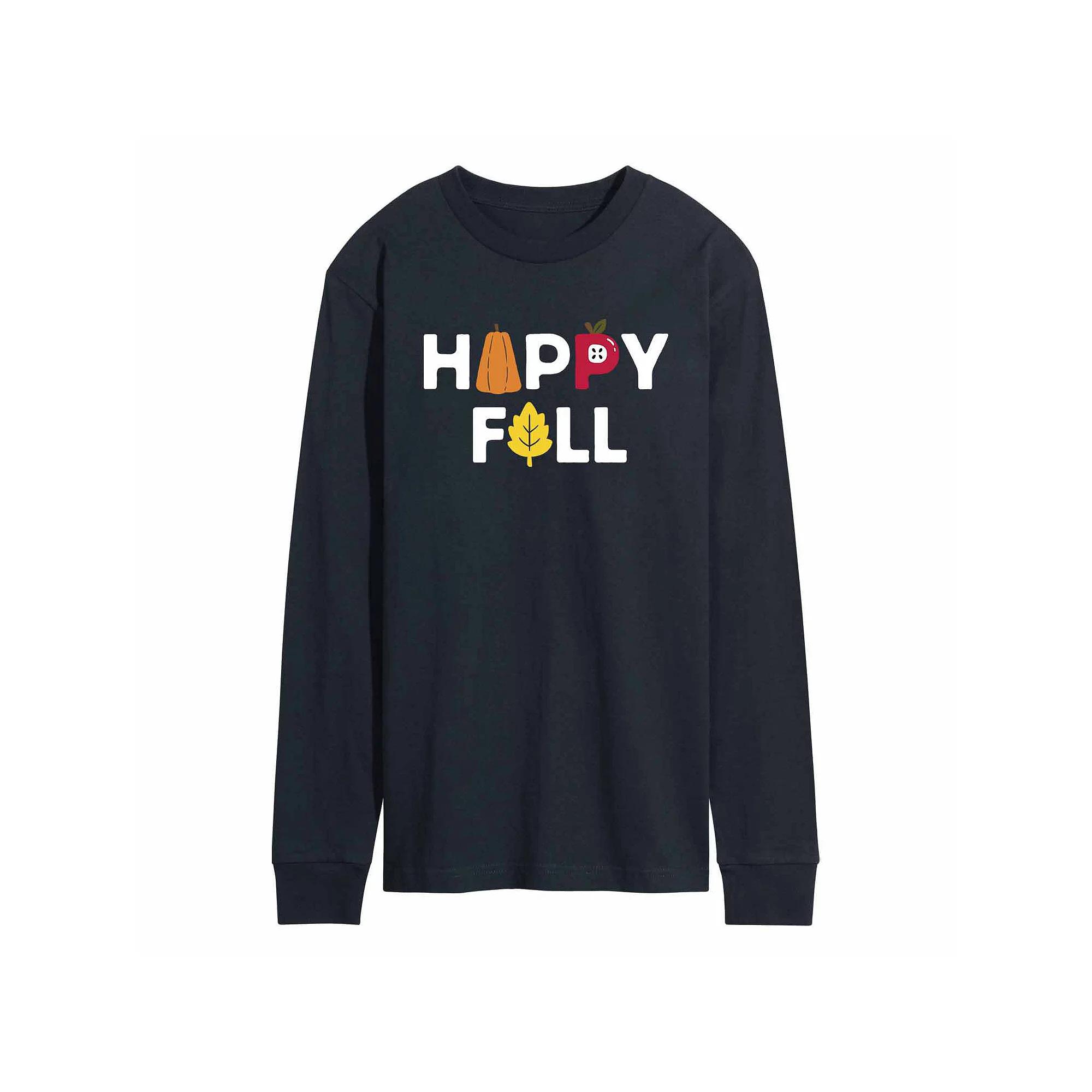 Men's Happy Fall Tee,  Product Image