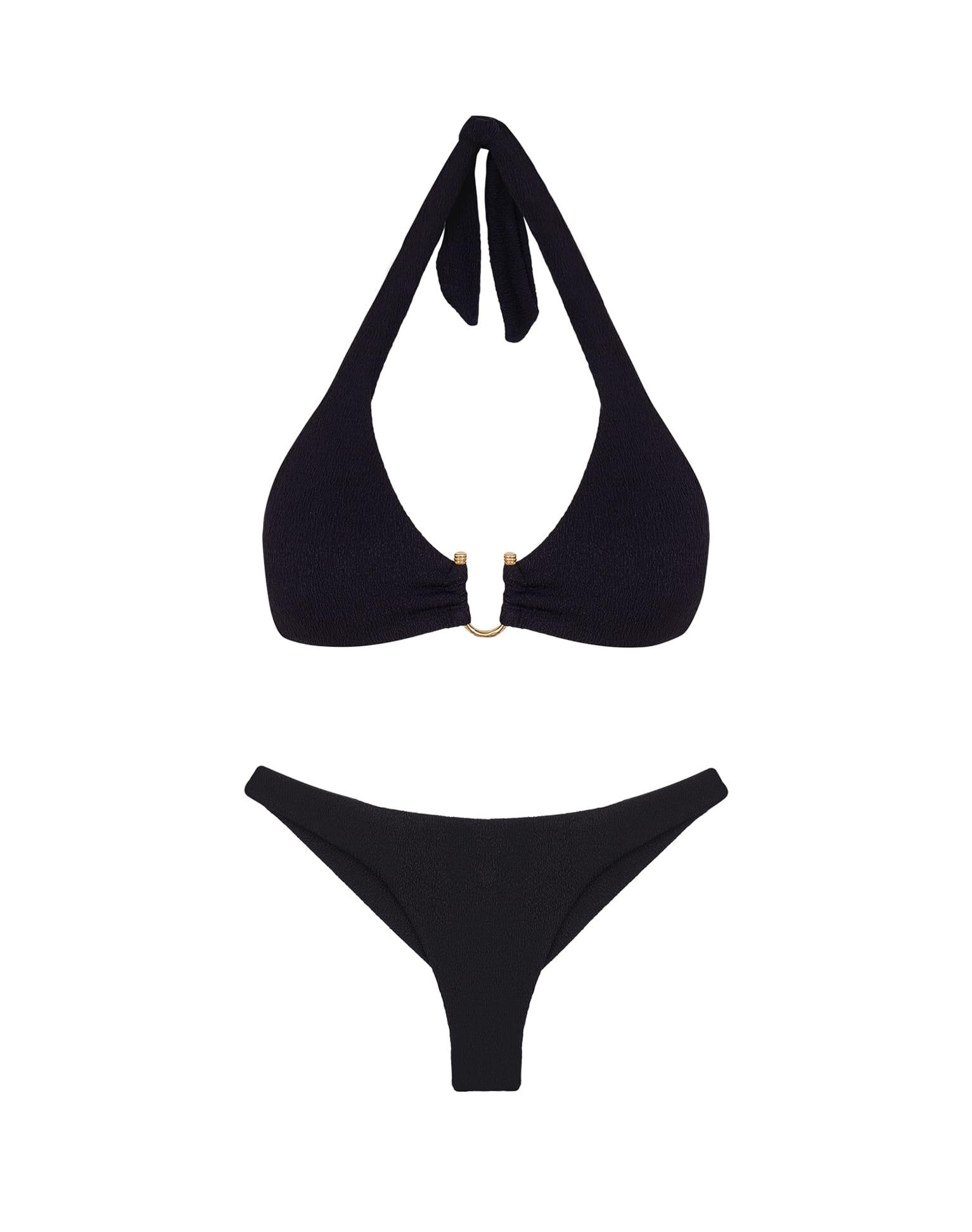 Firenze Callie Alanna Top - Black Product Image