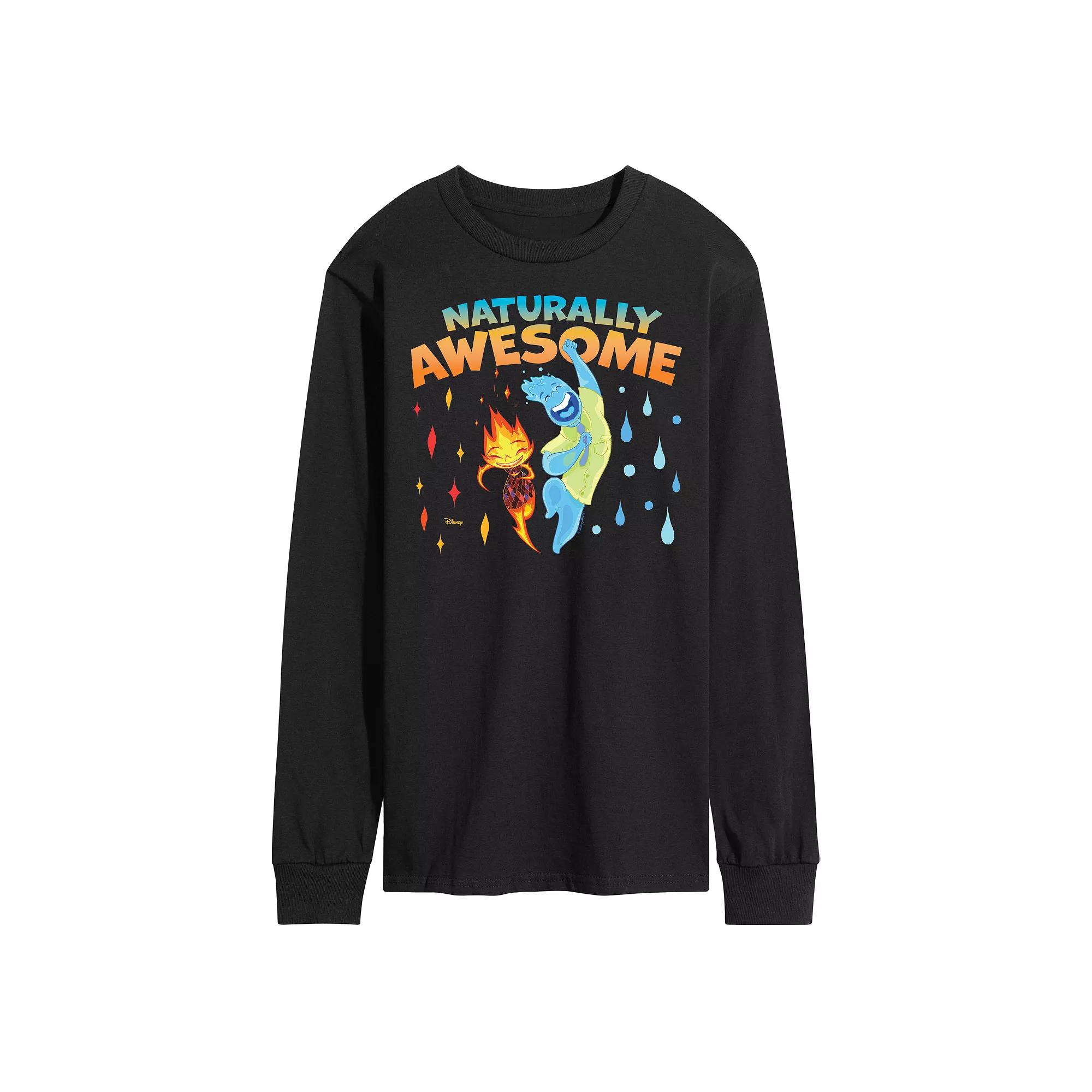 Disney's Elemental Men's Naturally Awesome Long Sleeve,  Product Image