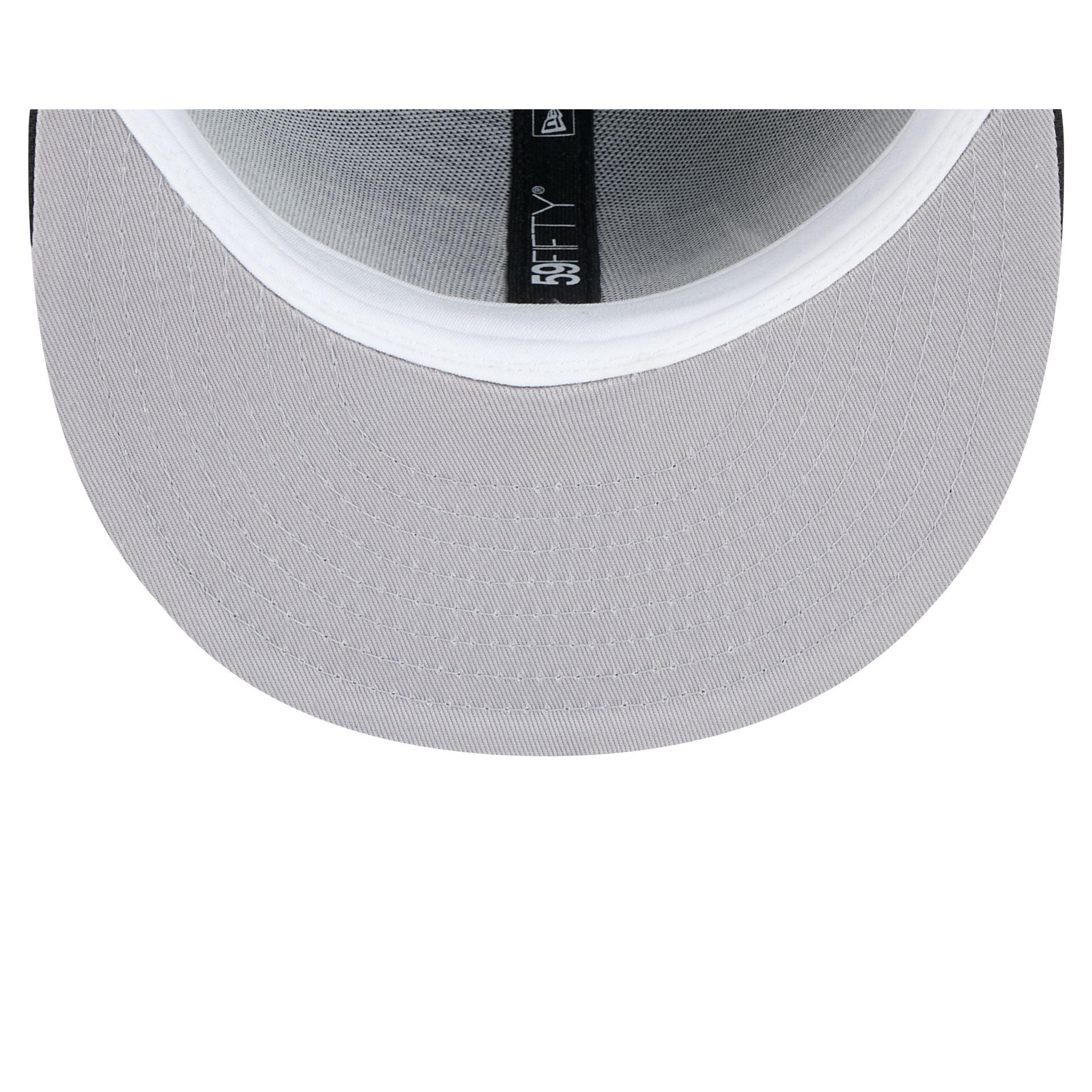 Cleveland Guardians Metallic Gold Logo 59FIFTY Fitted Hat Male Product Image