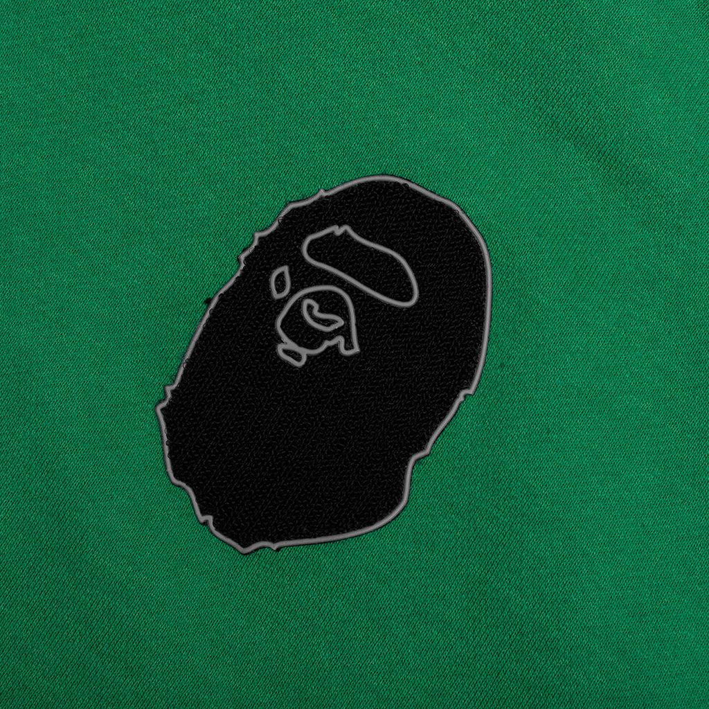 Shark Full Zip Hoodie Italy - Green Male Product Image