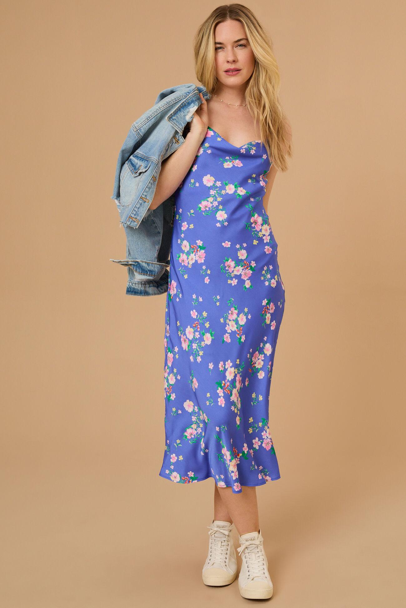 Mayra Floral Midi Dress Product Image