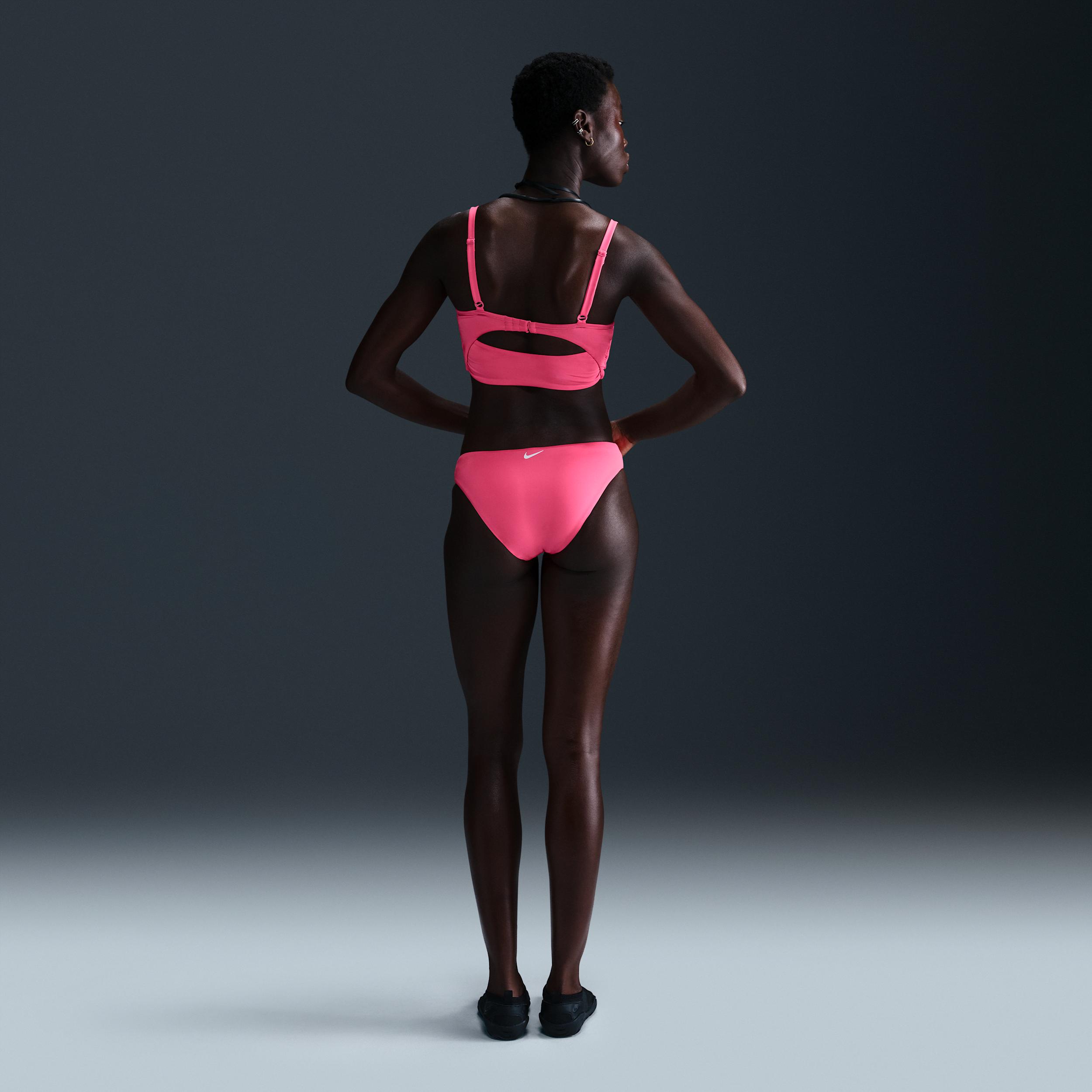 Nike Women's Swim Essential V-Neck Midkini Product Image