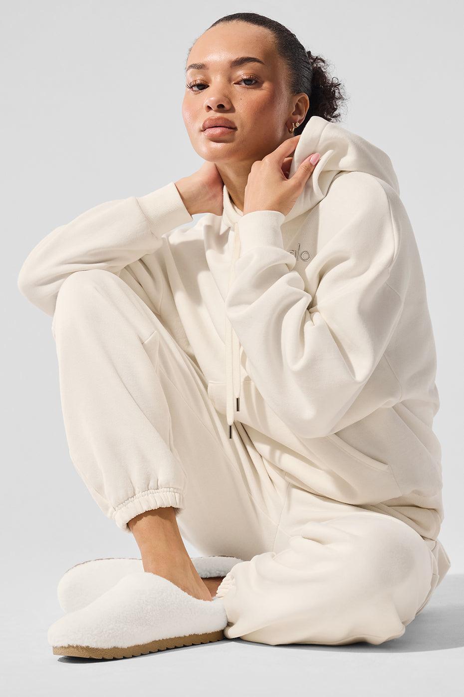 Accolade Hoodie - Ivory Female Product Image