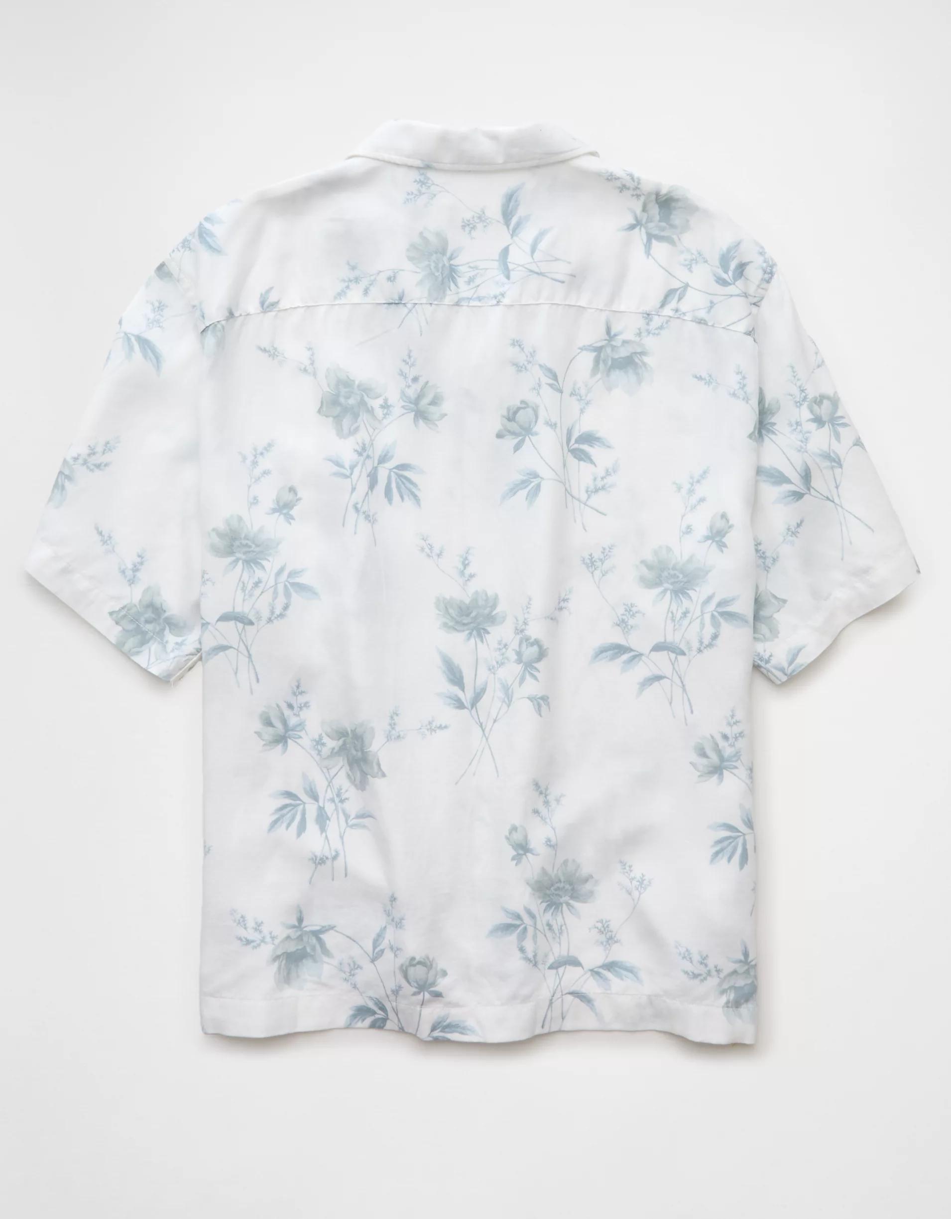 AE Poolside Floral Button-Up Shirt Men's Product Image