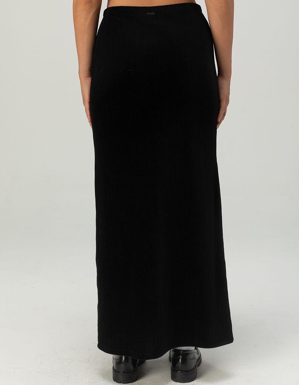 VOLCOM Cording To U Womens Maxi Skirt - BLACK Product Image