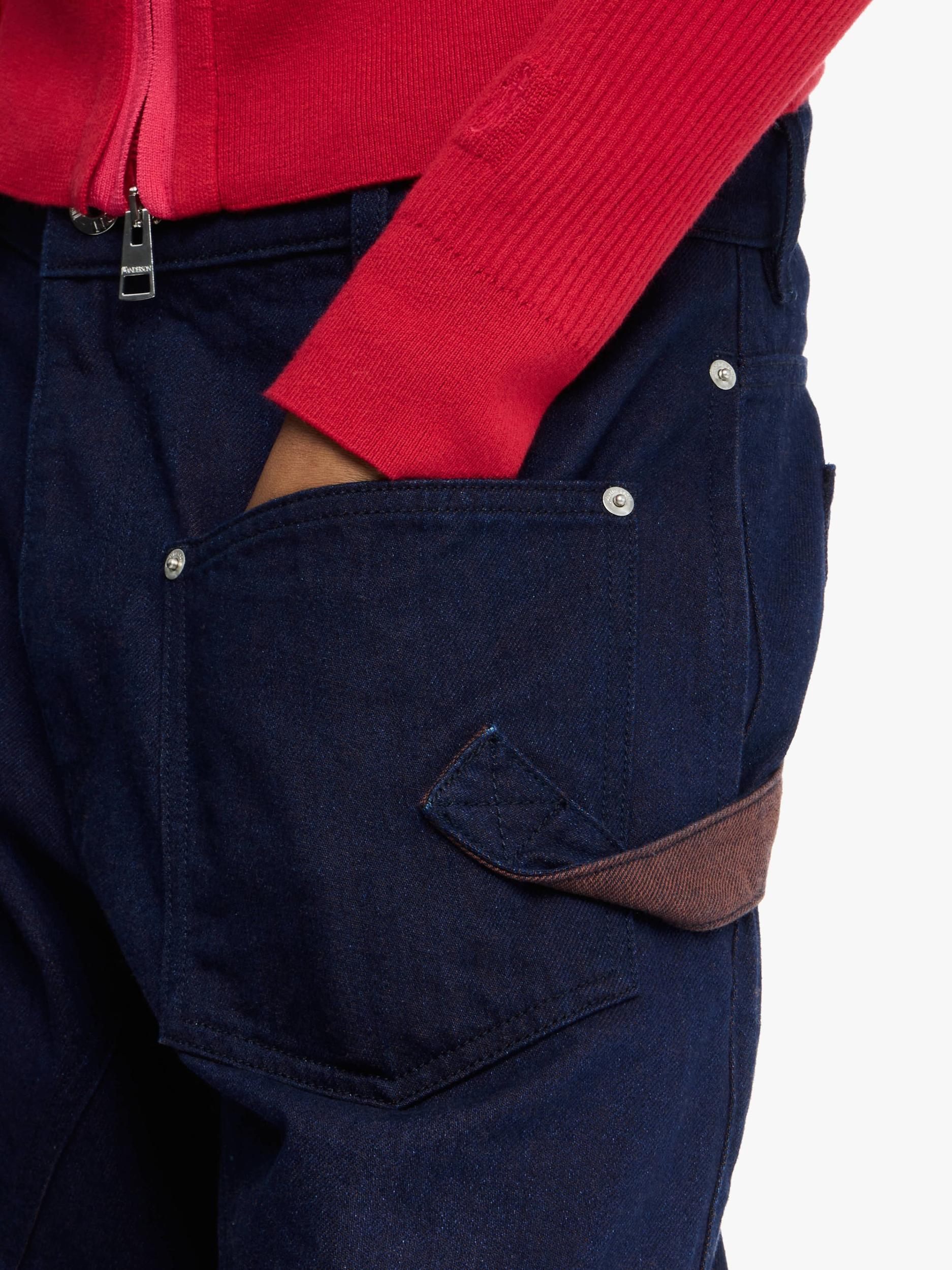 TURN UP TWISTED WORKWEAR JEANS Product Image