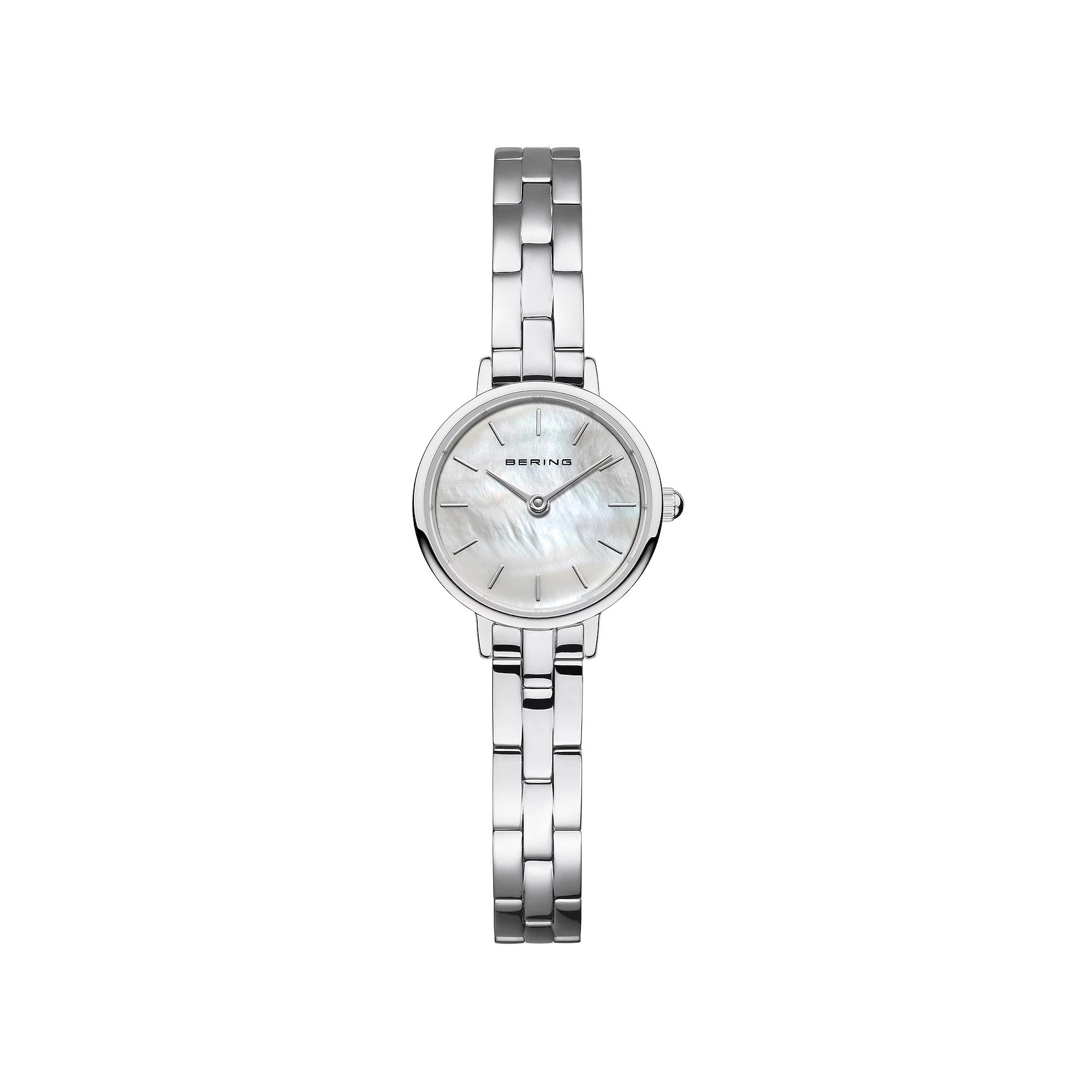 BERING Women's Slim Two-Tone Stainless Steel Bracelet Watch - 11022-714, Size: 22MM, Silver Product Image
