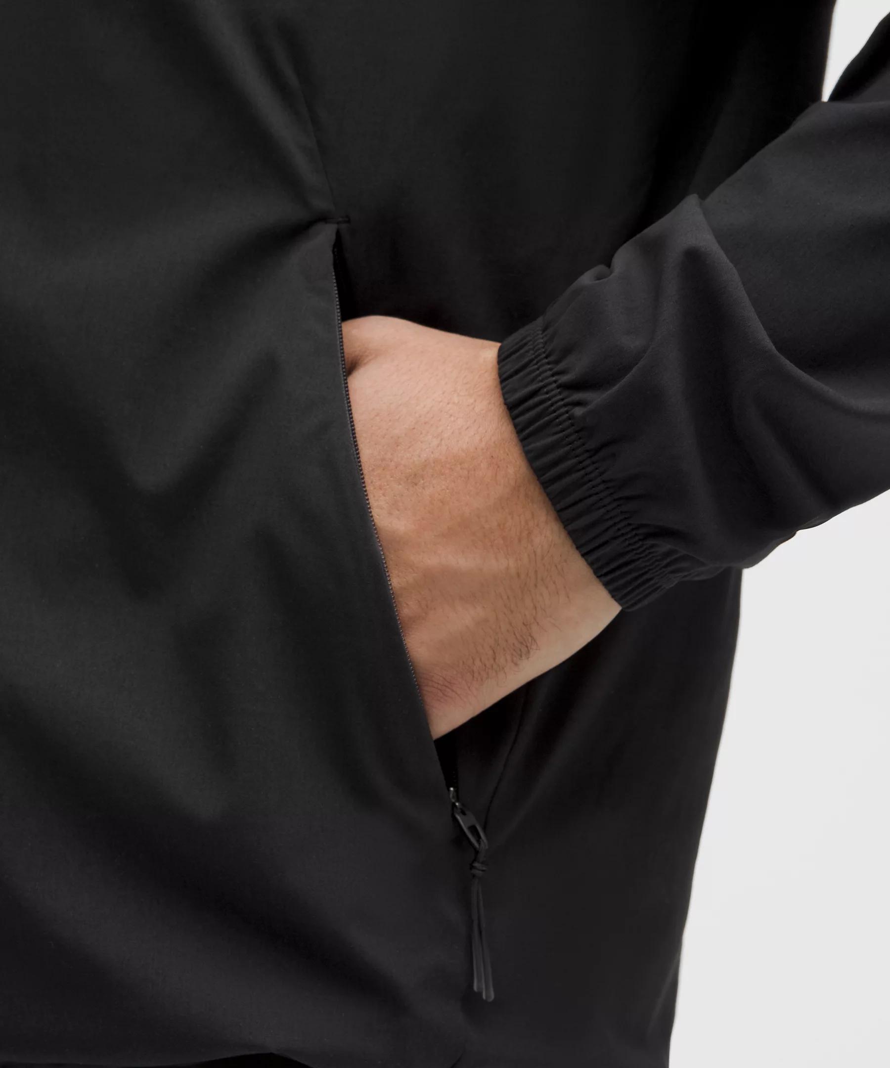 Windproof Golf Pullover Quarter-Zip Jacket Product Image
