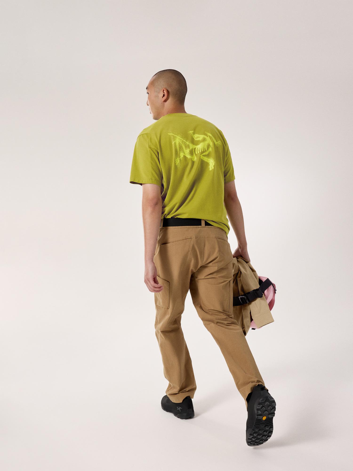 Kragg SL Cotton Blurred Bird Shirt SS Men's Product Image