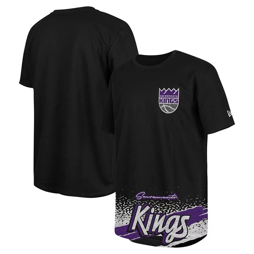 Men's New Era Black Sacramento Kings Sport Classic T-Shirt, Size: Small, Kng Black Product Image