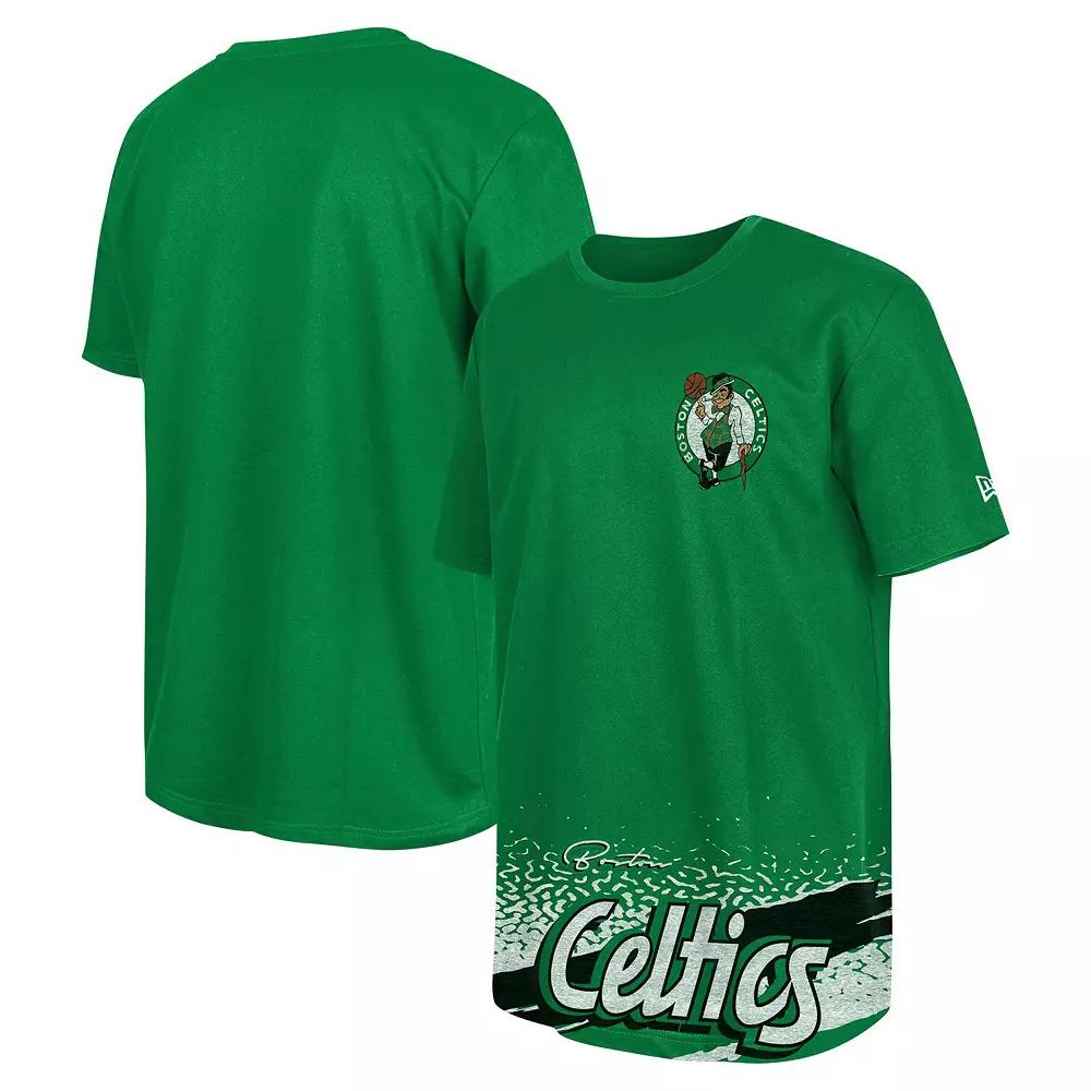Men's New Era Kelly Green Boston Celtics Sport Classic T-Shirt, Size: Medium Product Image