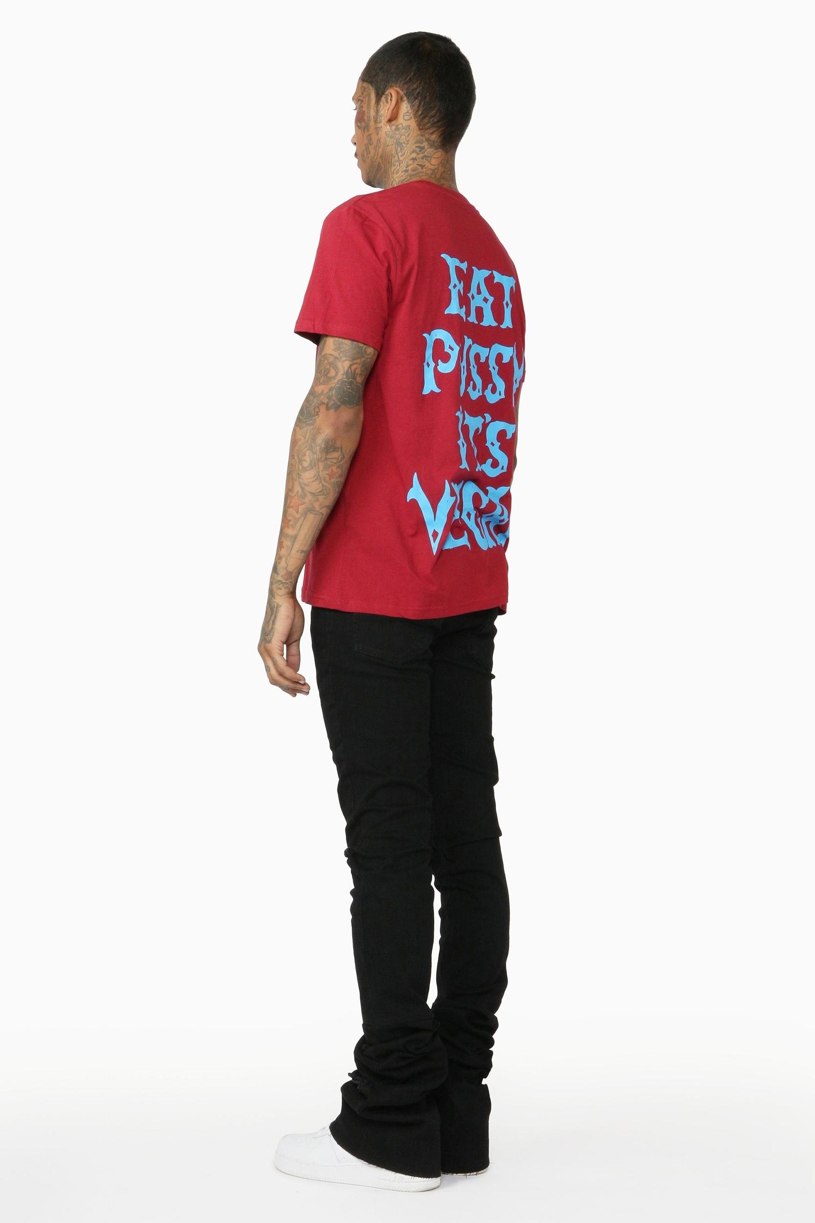 Josiah Black Super Stacked Flare Jean Male Product Image