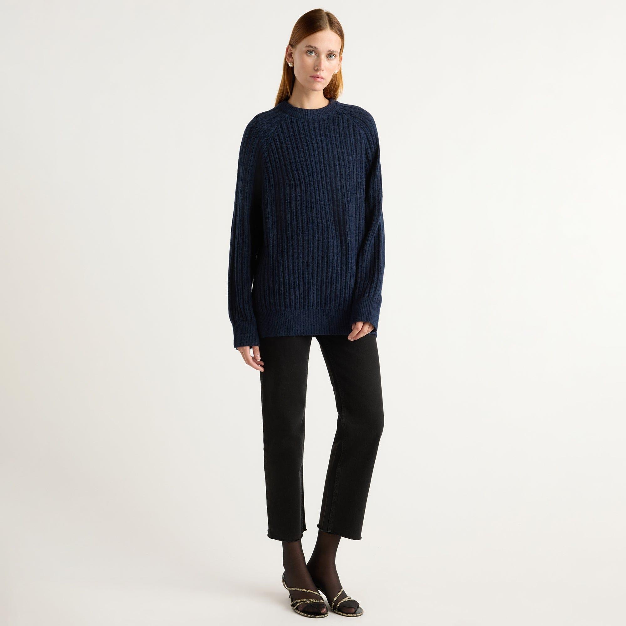 Roylene Ribbed Boyfriend Sweater Product Image