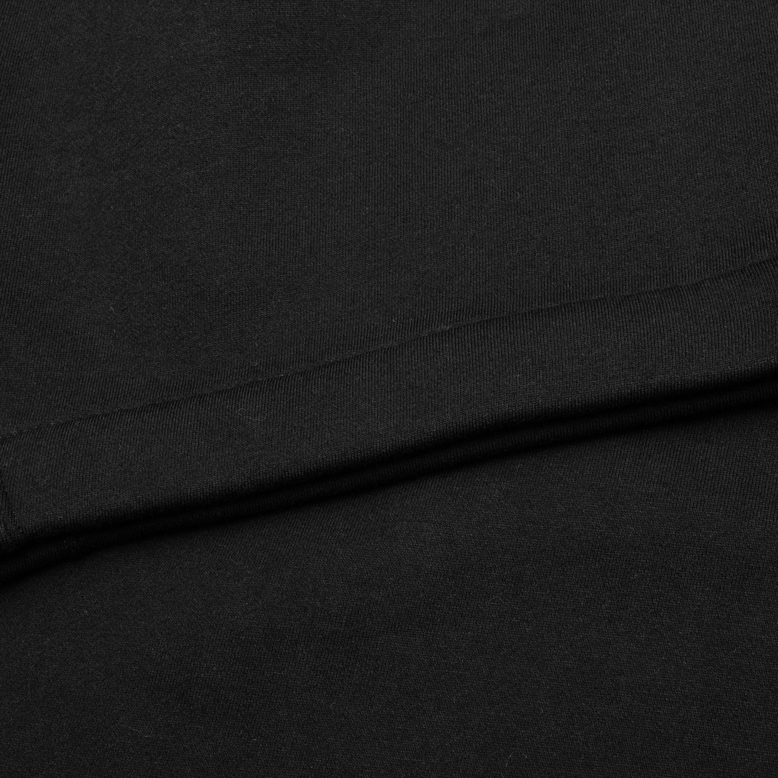 Stitch Detail T-Shirt - Black Male Product Image