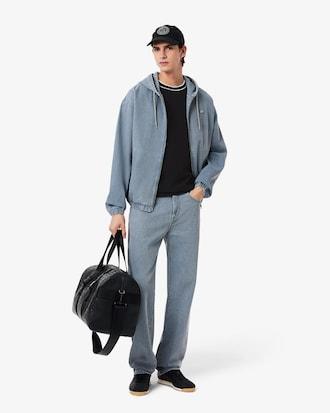 Stretch Piqué Stripe Collar T-shirt Product Image