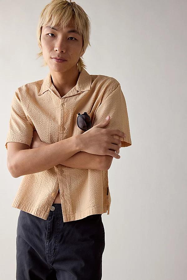 Standard Cloth Liam Textured Seersucker Shirt Top Mens at Urban Outfitters Product Image