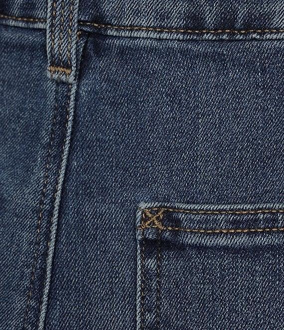 L.L.Bean 207 Vintage Stretch Twill Denim High Rise Wide Leg Jeans Product Image