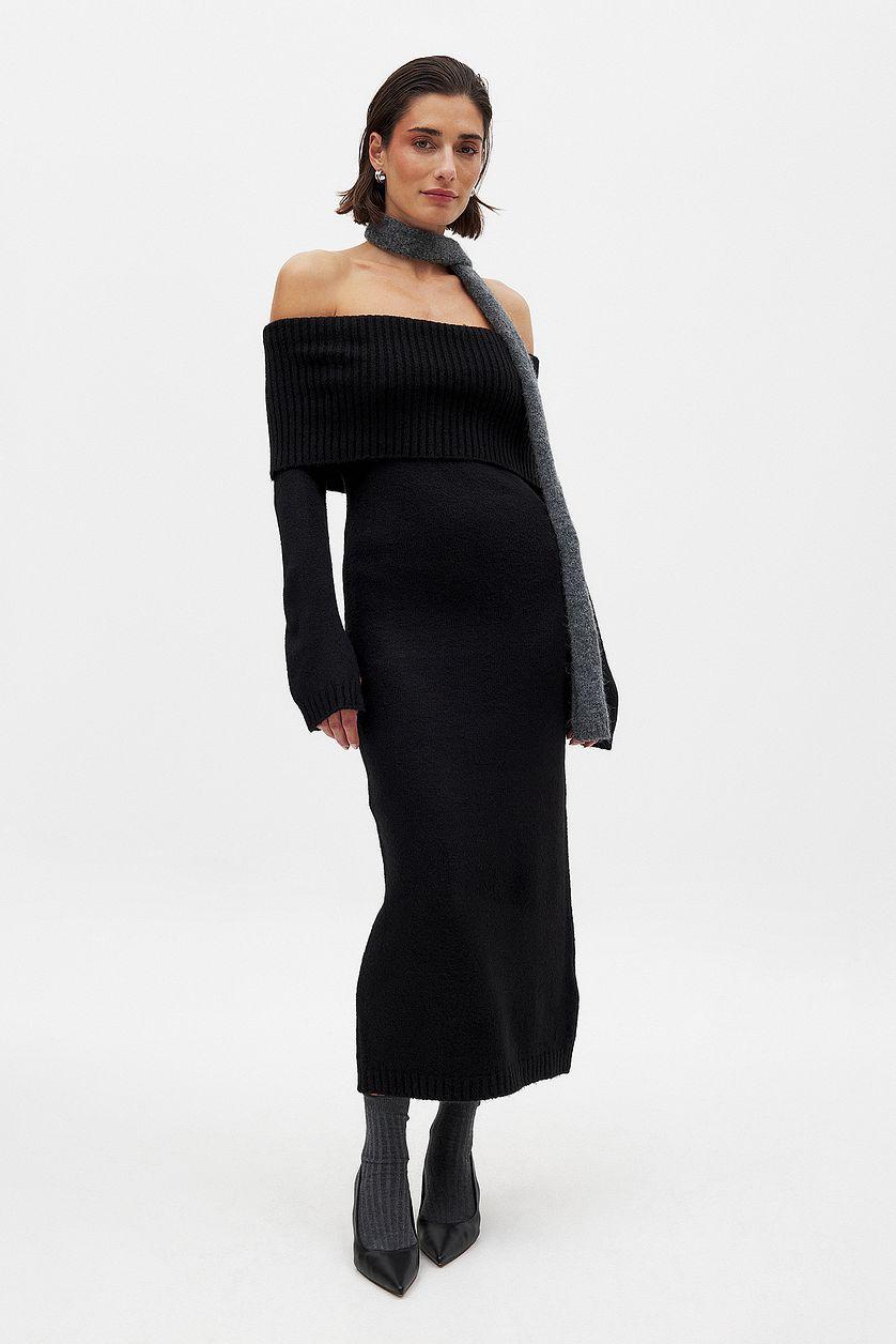 Knitted Midi Dress Product Image