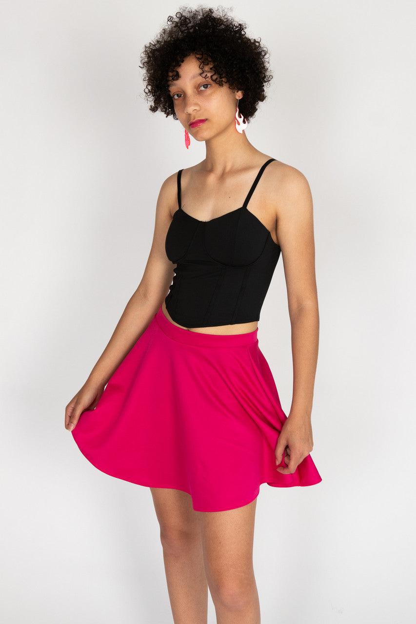 Hanky Hem Bustier Top Product Image