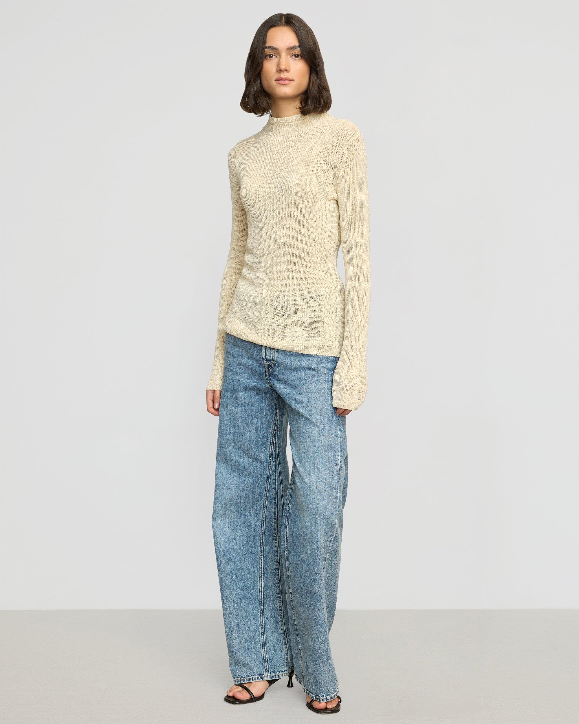 Lynne Slim Semi-Sheer Sweater Product Image