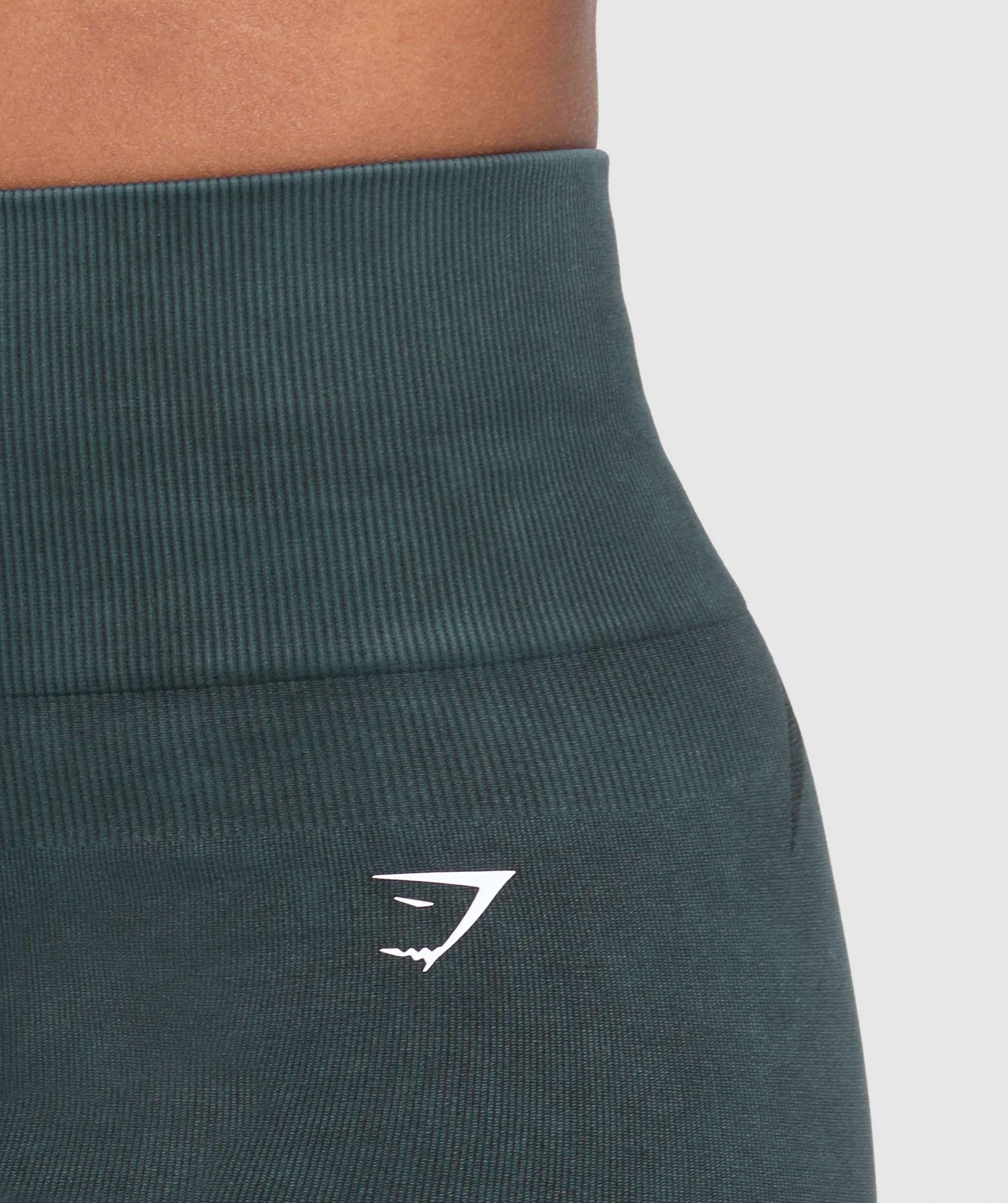 Gymshark Gains Seamless Washed Shorts - Black Female Product Image