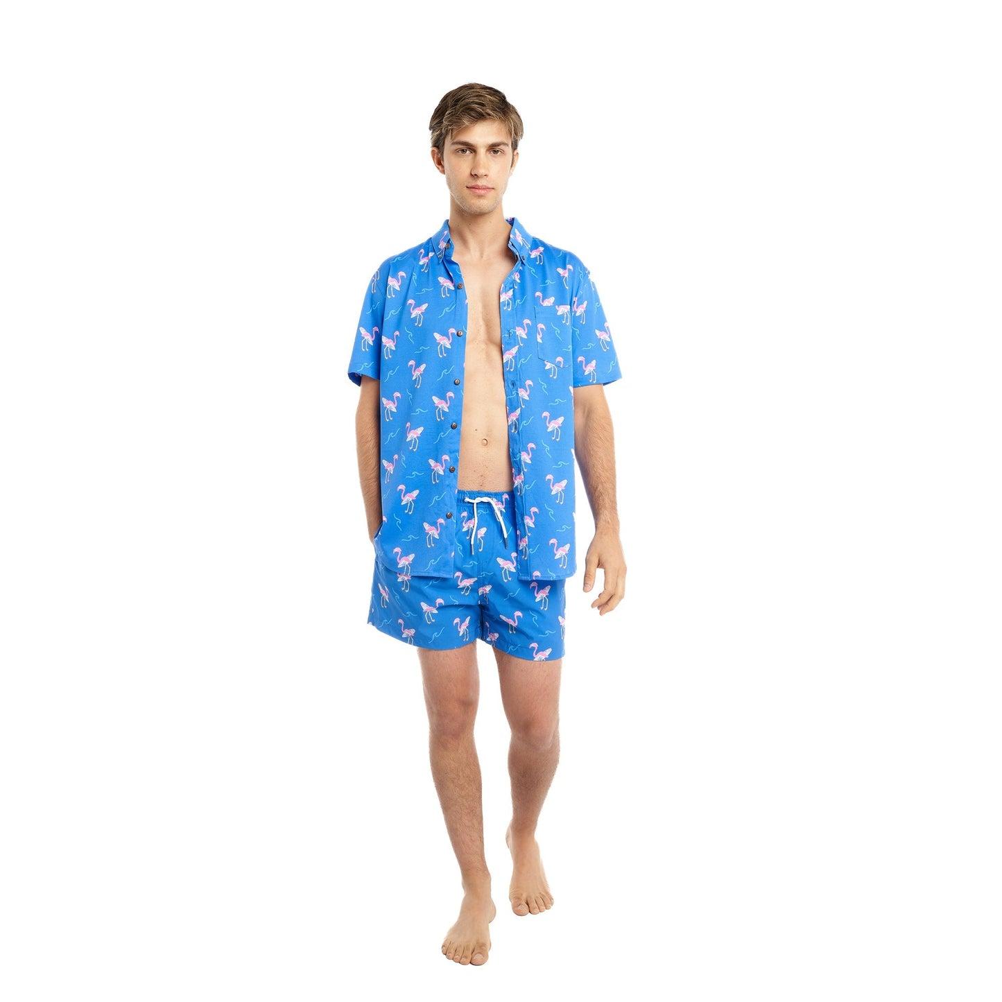 Bermies Miami Beach Button Up Male Product Image