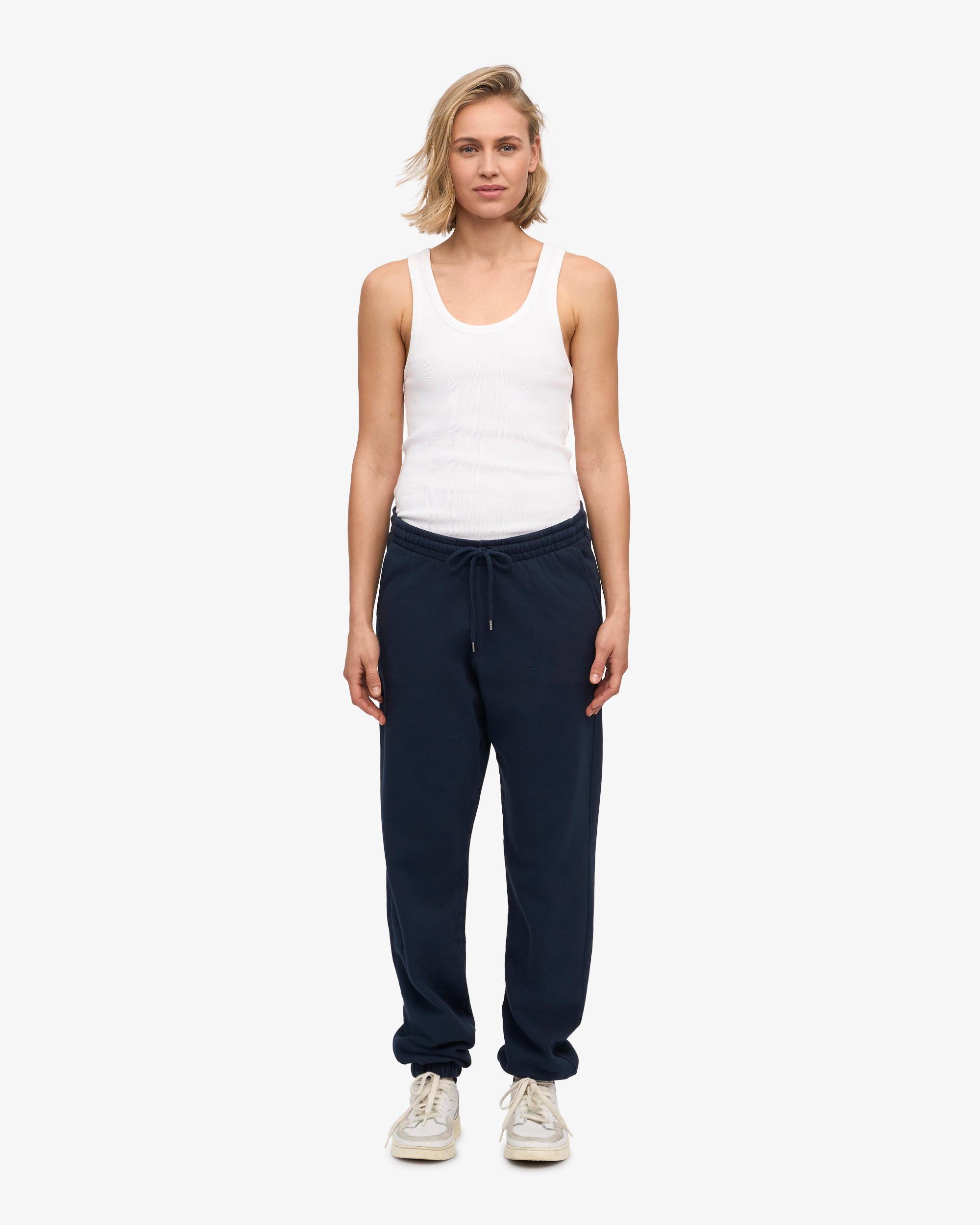 Organic Sweatpants - Petrol Blue Product Image