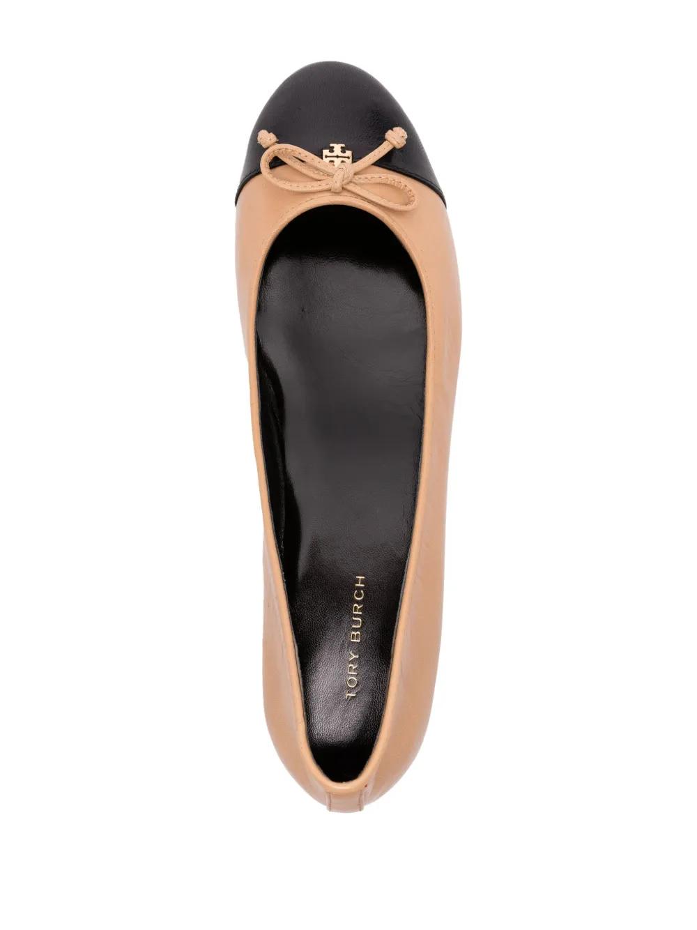 cap-toe ballerina shoes Product Image