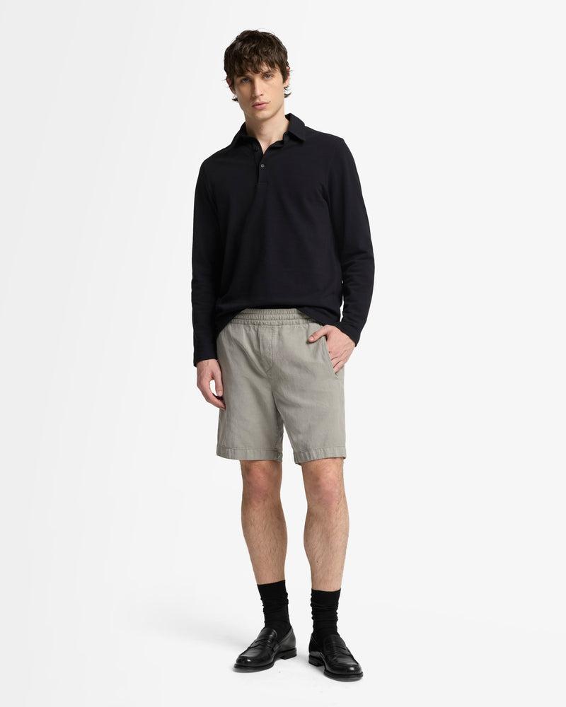 Linen Blend Jogger Short Product Image