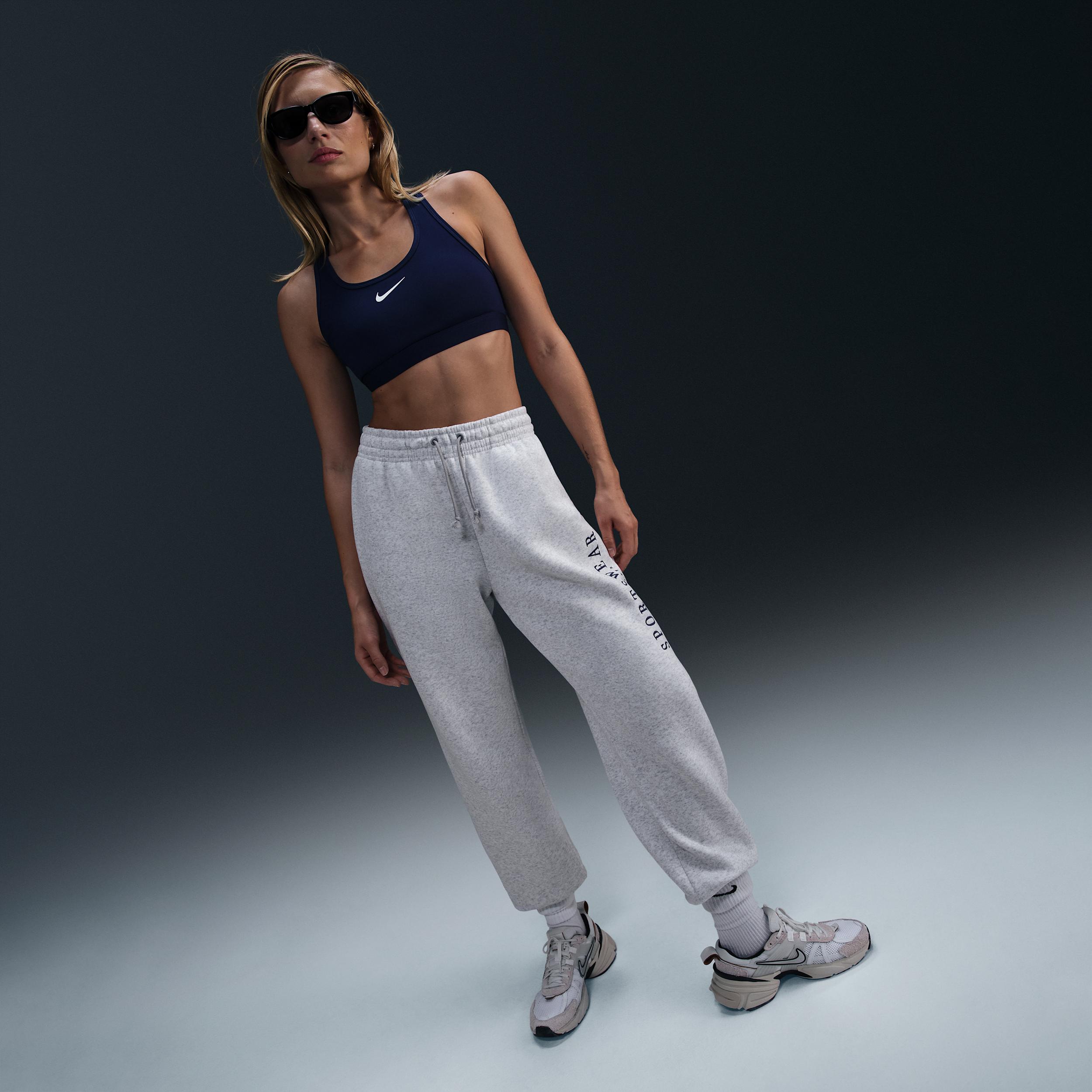 Womens Nike Sportswear Phoenix Fleece High-Waisted Oversized Sweatpants | HV4669-051 Product Image
