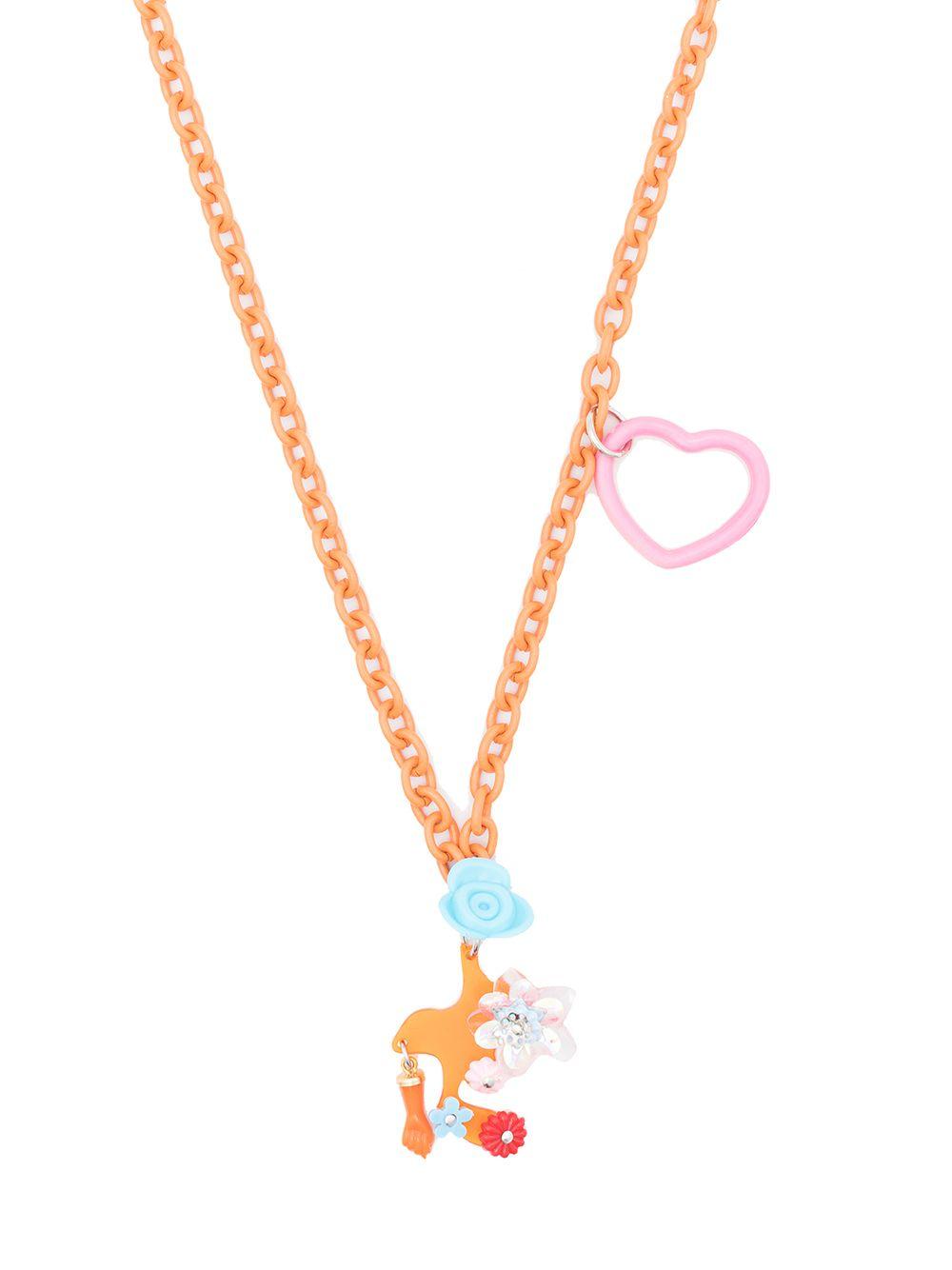 six-strand charm necklace  Product Image