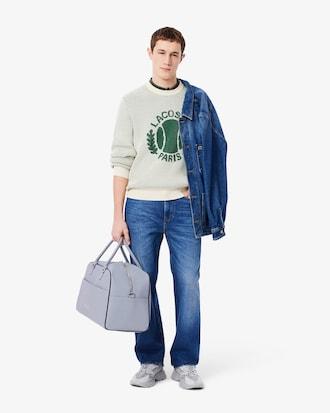 Men's Heritage Motif Cotton Sweater Product Image