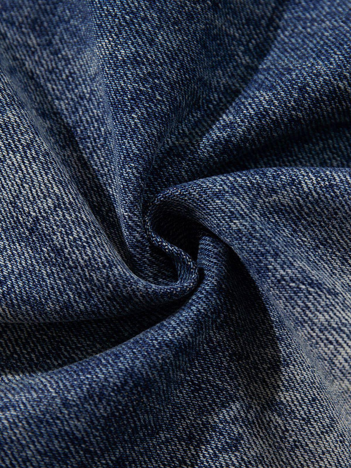 Aelfric Eden Washed Distressed Super Baggy Barrel Jeans Product Image