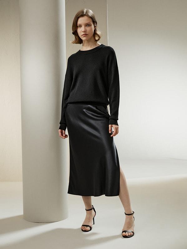 Ultra-fine Merino Wool Crewneck Sweater Product Image