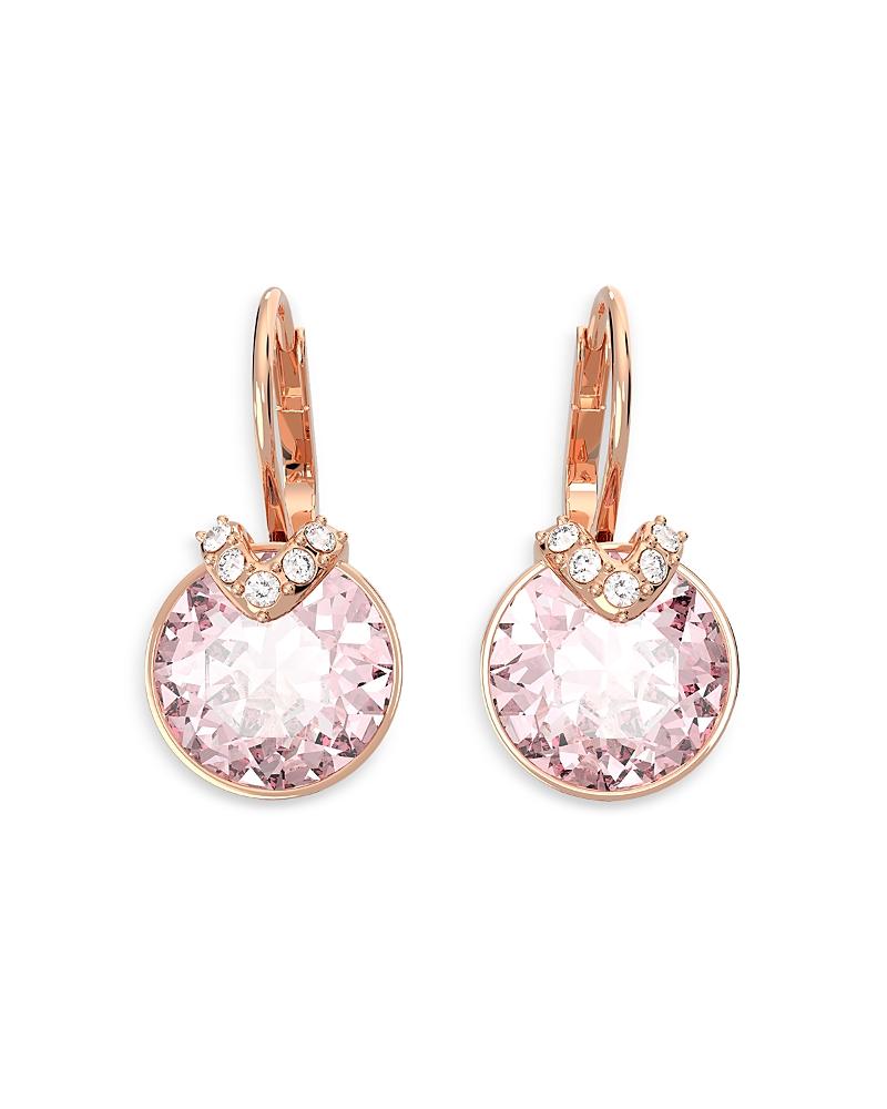 Swarovski Bella V Crystal Drop Earrings in Gold Tone Product Image