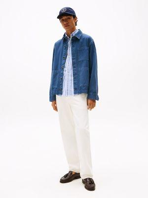 Lightweight Cotton-Linen Shirt Jacket Product Image